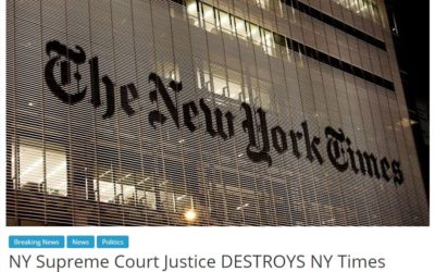 New York Times Is Not The Arbiter Of Truth! Far From It.