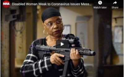 Disabled Woman Weak to Coronavirus Issues Message to Politicians Using Pandemic to Push Gun Control
