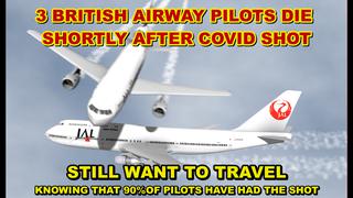 3 British Pilots Die In 3 Days! Airlines New Crisis Whether To Ban Vaccinated Pilots From Flying? Goodbye Airlines.