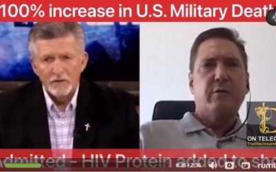 They are Killing Our Troops 1100% increase in U.S. military deaths (HIV protein added to shot)