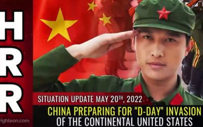 Mike Adams – Leaked audio: China preparing for “D-Day” style invasion of continental USA (podcast)
