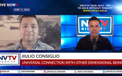 Jiulio Consiglio Discusses Latest Updates with Nicholas Veniamin – Inner Stillness Allows Connection!