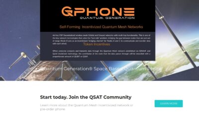 Quantum Generations Space-Based decentralized QPhone®