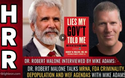 Dr. Robert Malone talks mRNA, FDA criminality, depopulation and WEF agendas with Mike Adams