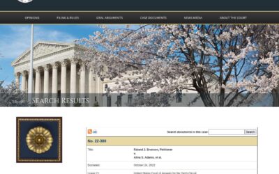 US Supreme Court – Petition for a writ of certiorari filed. (Response due November 23, 2022) Docketed: October 24, 2022