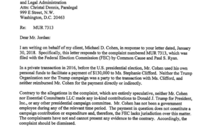 Lawyer Letter Proves Cohen Paid-Off “Stormy Daniels” – Never Paid by Trump – Just More Lies From MSM And Criminals