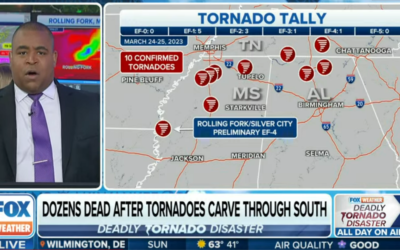 Mississippi Tornado’s, 100 Mile Path Of Destruction.