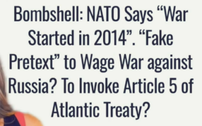 So Wait The Ukraine War Start In February 2014 With An Illeagle Coup D’etah – Says The Nato Secretary General Stoltenberg
