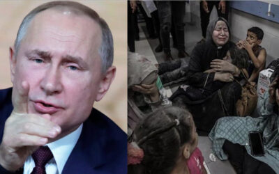 Putin: “Innocent Children Annihilated: Gaza Horror can’t be Justified” Gaza: SATAN’S HOLOCAUST. No More Words, Images are Enough! A Minute of Silence to Pray. WARNING! Chilling Video