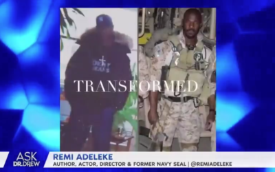 Remi AdeIeke is a former Navy SEAL whose film “The Unexpected” exposes the true story of human trafficking victims of an international organ harvesting ring.