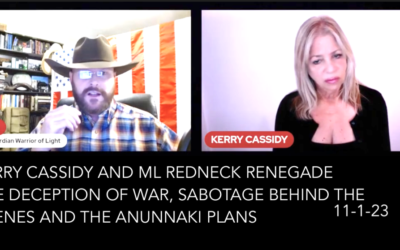 KERRY ON THE REDNECK RENEGADE SHOW : ISRAEL AND GAZA THE PLAN and the ANUNNAKI