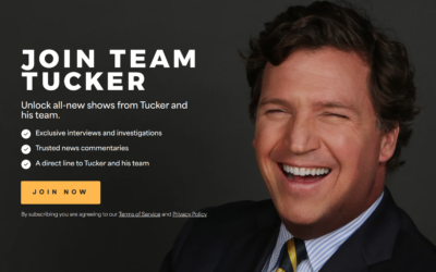 Tucker Carlson Has His Own Show Called The Tucker Carlson Network