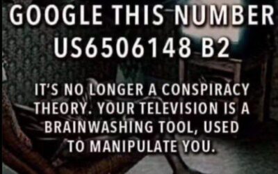 Boob Tube Watchers Are Having Their Nervous Systems Manipulated by Electromagnetic Fields. Nice Way Of Saying Brainwashed. Check Out These Patents For Yourselves, Please!