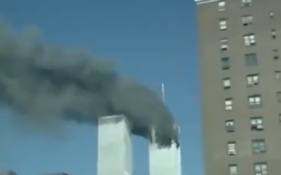 “They never thought people who filmed the attacks on 9/11 with their JVC handycam would post it to social media years later.” Look Ma No Planes In The Sky.