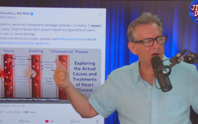 Bombshell: Cholesterol Is GOOD For Your Arteries & Statins Are Harmful!