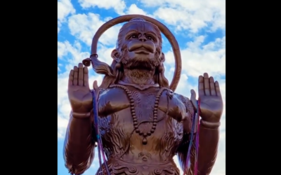 90 Foot tall Indian monkey man statue unveiled in Houston, Texas