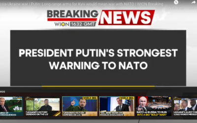 PUTIN DIRECT WARNING: ALLOWING UKRAINE TO USE LONG-RANGE MISSILES SUPPLIED BY THE WEST “MEANS NATO IS AT WAR WITH RUSSIA”