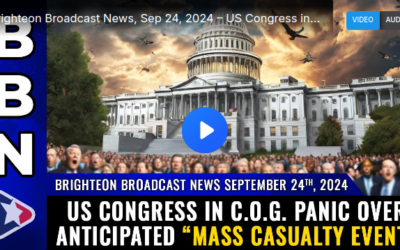 Brighteon Broadcast News, Sep 24, 2024 – US Congress in C.O.G. PANIC over anticipated “mass casualty event”