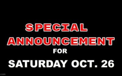 Major Announcement – Get Prepared for This Saturday, Oct. 26 – The Green Light Has Been Turned On (Video)