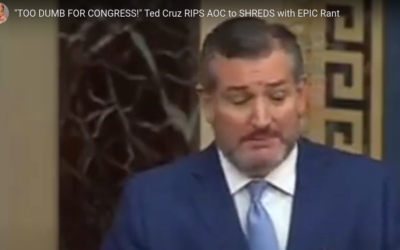 Too Dumb For Congress! Ted Cruz Rips AOC to Shreds with Epic Rant. Human Trafficking!