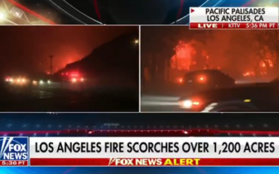 The Pacific Palisades is Burning to the Ground.