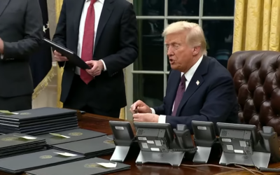 Trump pardons Capitol rioters, signs executive actions, What was Signed.