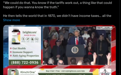 Goodbye Fraudulent Income Tax, It is about time. Donald Trump In Nevada Yesterday.