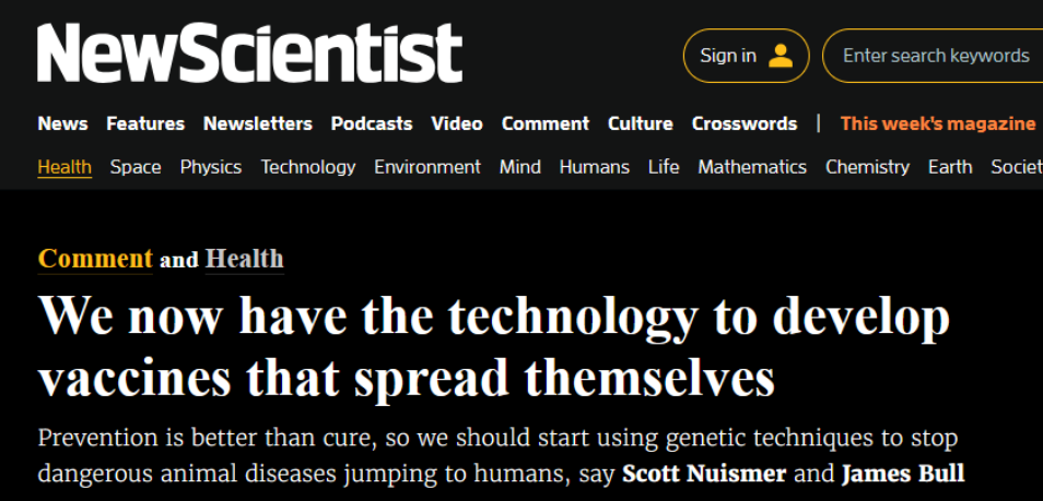 Human Augmentation Is Self Spreading Nanotechnology. “Natural Human Colonies” Will Be Cross Contaminated By Geoengineering And Shedding. Military Nanoweapons Of Mass Destruction Are Here Today