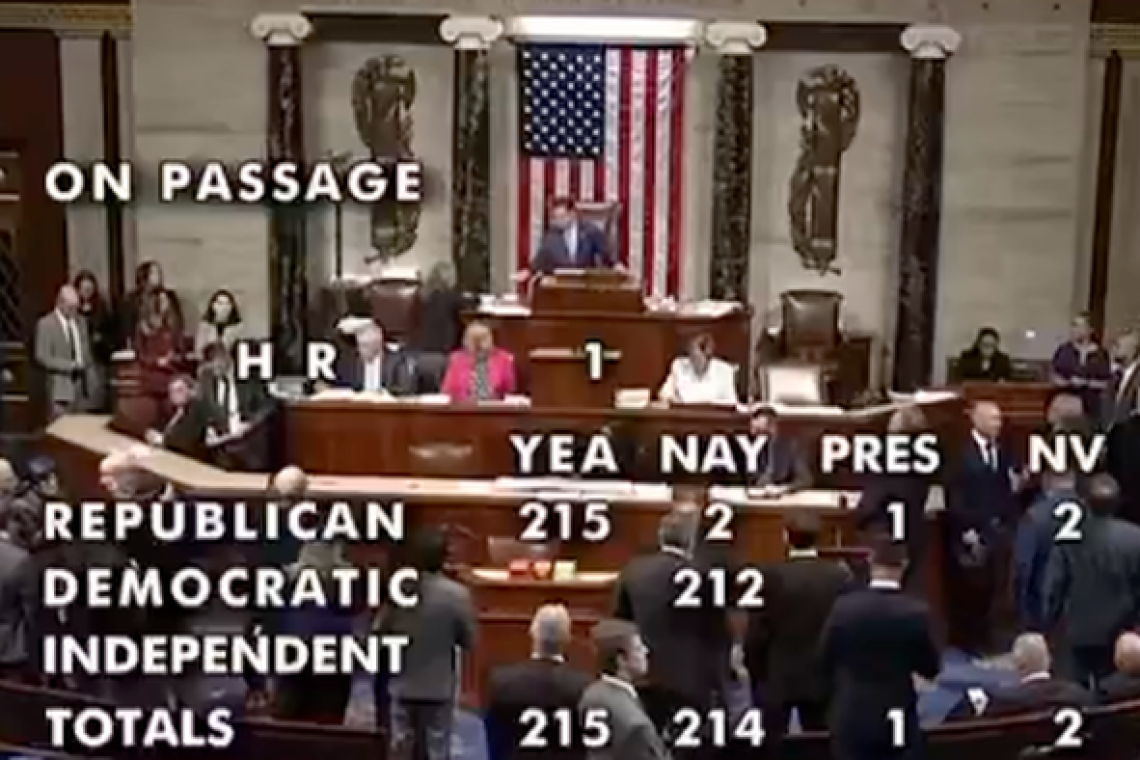 “One Big Beautiful Bill” Passes House of Representatives