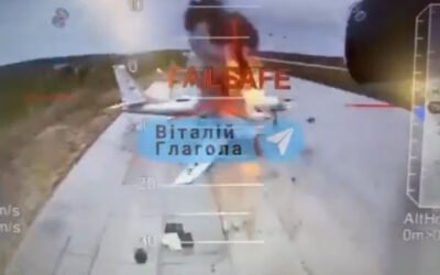 Ukraine Hits 4 Russian Air Bases with Truck-Launched Drones from INSIDE Russia – 40 Strategic Bomber Planes said lost