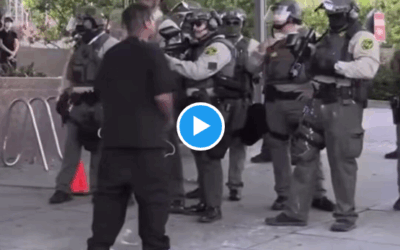 Looks like the Police are getting Help from the People themselves. We Just Won!