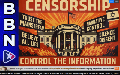 Massive White House CENSORSHIP to target PEACE advocates and critics of Israel (Brighteon Broadcast News, June 18, 2025)