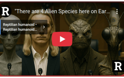 “There are 4 Alien Species here on Earth” – US Congressman Speaks Out | Redacted News