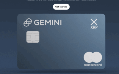 XRP Crypto Powered Mastercard From GEMINI Earn up to 4% XRP back on every purchase with no annual fee.