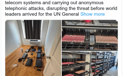 Secret Service Dismantles Weaponized SIM Farms Designed To “Shut Down” NYC Cell Networks