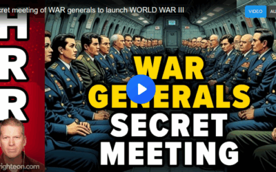 Secret meeting of WAR generals to launch WORLD WAR III