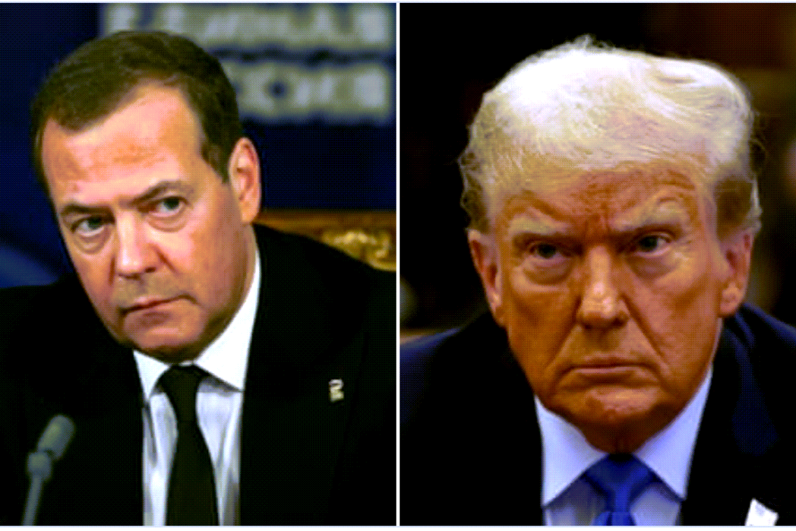 Medvedev: “The US is now at war with Russia. This is Trump’s war, not senile old Biden’s.”