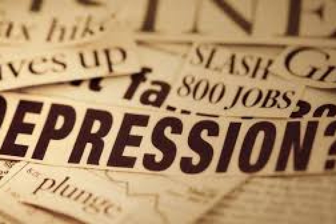 U.S. Heading Into Economic DEPRESSION