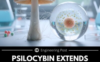 New research shows that psilocybin extended the life span of human cells by up to 50%