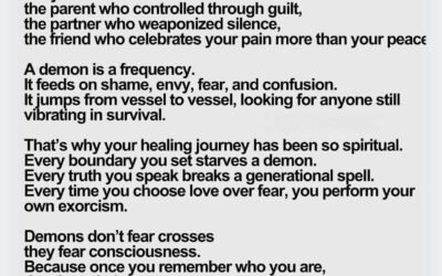 We Are Not Fighting Darkness, We Are Transmuting It