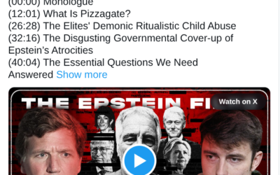 Tucker Carlson and Ian Carroll Ask The Real Question, How Does This Country Survive Epstein.
