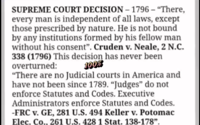 If they didn’t impersonate you they would not be able to put on trial because there are no actual judges any longer to try a Nature Man or Woman.