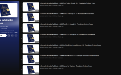 A Course in Miracles Audiobook