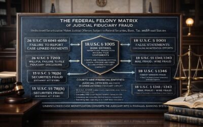 FIDUCIARY FRAUD EXPOSED: THE END OF JUDICIAL IMPERSONATION AND THE COLLAPSE OF COLOR-OF-LAW AUTHORITY