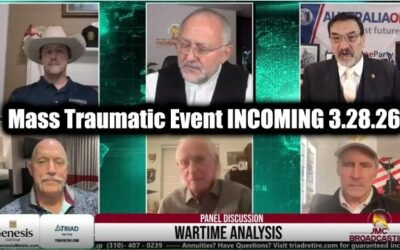 Michael Jaco, Riccardo Bosi & JMC, Derek Johnson 3.28.26 – Mass Traumatic Event Incoming!