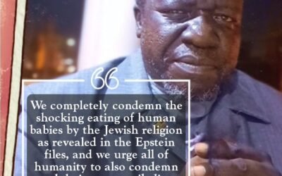 Facts Over Feelings – We Have To Wake Up Before The Zionists Plan To Genocide Most Of The Worlds Population Is Successful!