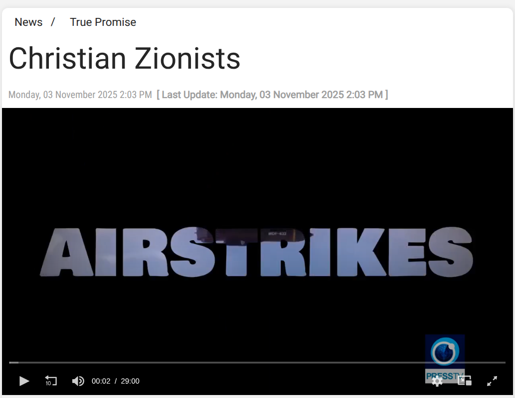 Christian Zionists – True Promise