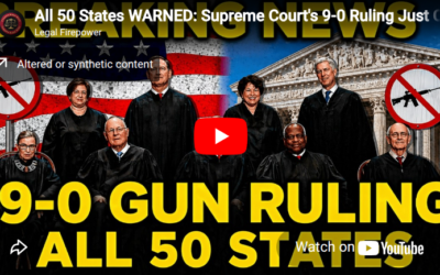 All 50 States WARNED: Supreme Court’s 9-0 Ruling Just Changed U.S. Gun Laws Forever!