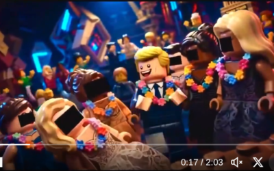 Iran just went fucking NUCLEAR on Trump in this latest LEGO animated video.